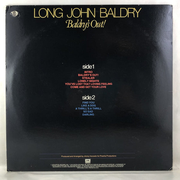 Used Vinyl Long John Baldry - Baldry's Out LP NM-VG++ USED 11452