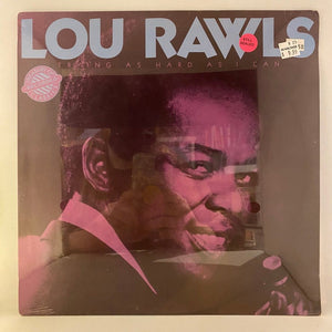 Used Vinyl Lou Rawls – Trying As Hard As I Can LP USED NOS STILL SEALED J081023-08