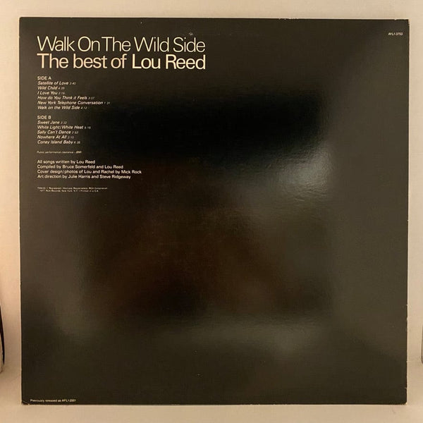 Used Vinyl Lou Reed – Walk On The Wild Side - The Best Of Lou Reed LP USED NM/VG++ J062924-02