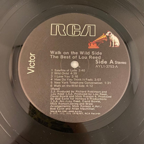 Used Vinyl Lou Reed – Walk On The Wild Side - The Best Of Lou Reed LP USED NM/VG++ J062924-02