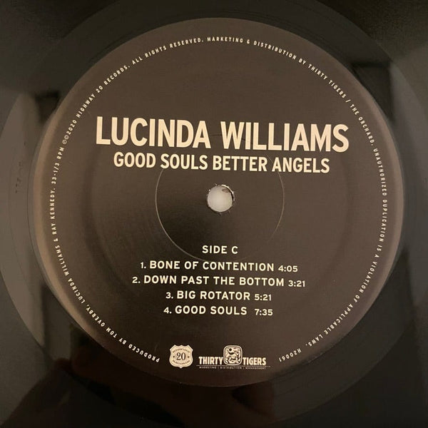 Used Vinyl Lucinda Williams – Good Souls Better Angels 2LP USED NM/VG++ J080623-09
