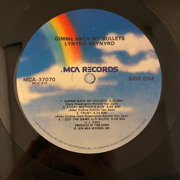 Used Vinyl Lynyrd Skynyrd – Gimme Back My Bullets LP USED NM/VG++ J091023-14
