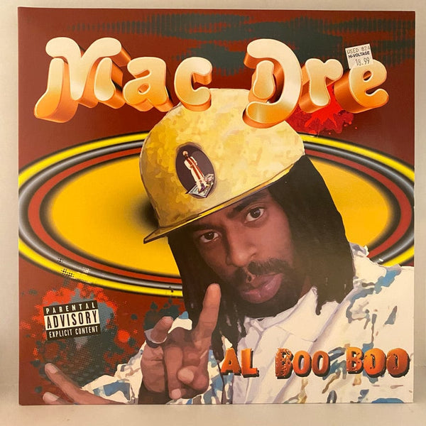 Used Vinyl Mac Dre – Al Boo Boo 2LP USED NM/NM Yellow/Orange Vinyl J081524-05