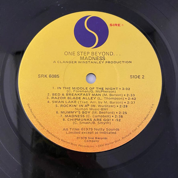 Used Vinyl Madness – One Step Beyond... LP USED NM/VG++ J020524-09