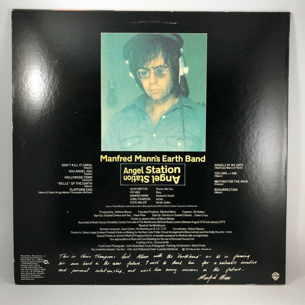 Used Vinyl Manfred Mann's Earth Band - Angel Station LP VG++/VG++ USED I010422-037