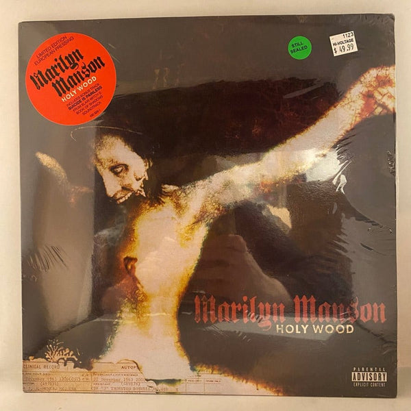 Used Vinyl Marilyn Manson – Holy Wood 2LP USED NOS STILL SEALED J111223-14