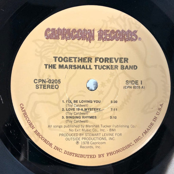 Used Vinyl Marshall Tucker Band - Together Forever LP VG++/VG++ USED I120521-012