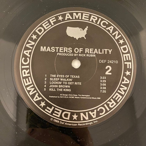 Used Vinyl Masters Of Reality – Masters Of Reality LP USED NM/VG J101323-06