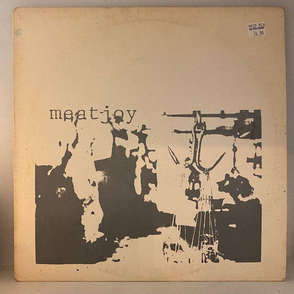 Used Vinyl Meat Joy – Meat Joy LP USED VG++/VG+ 1984 Pressing Silkscreened Cover J081824-20