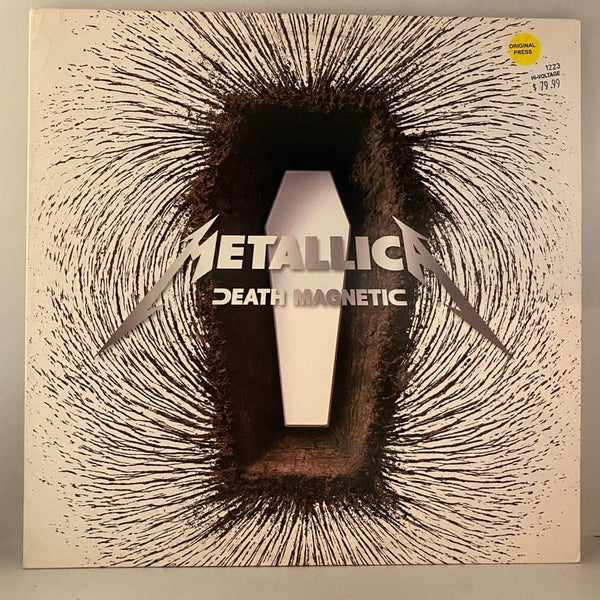 Used Vinyl Metallica – Death Magnetic 2LP USED VG++/VG+ 2008 Original Pressing J121423-08