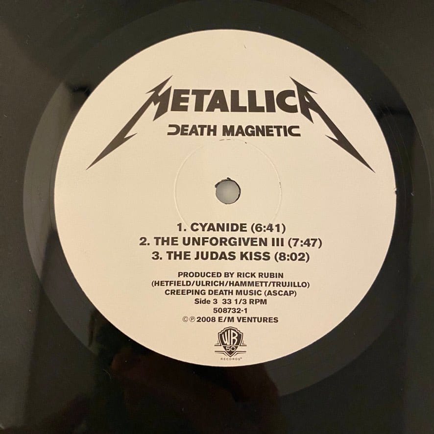 Metallica – Death Magnetic 2LP USED VG++/VG+ 2008 Original