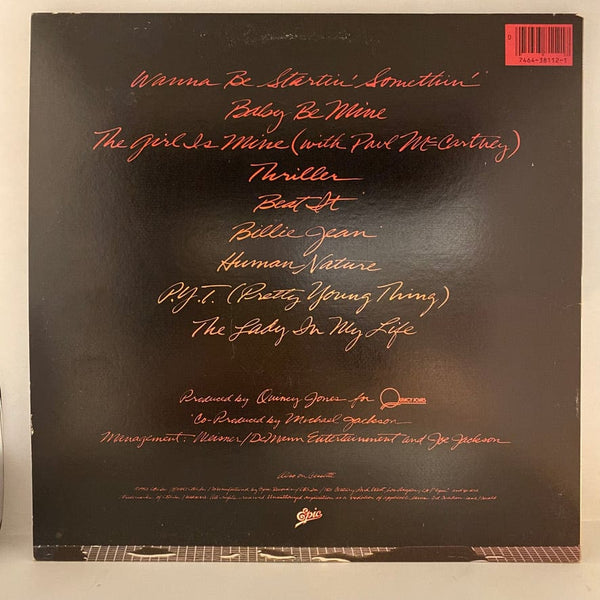 Used Vinyl Michael Jackson – Thriller LP USED NM/VG++ 1982 Pressing J080224-01