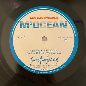 Used Vinyl Michael Stearns – M'ocean LP USED NM/NM J102222-03
