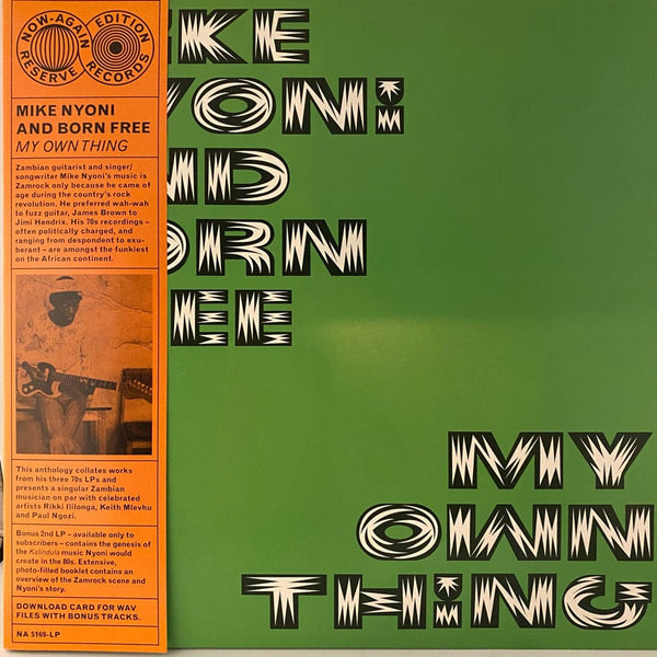 Used Vinyl Mike Nyoni & Born Free – My Own Thing LP USED NM/VG++ Numbered J021823-08