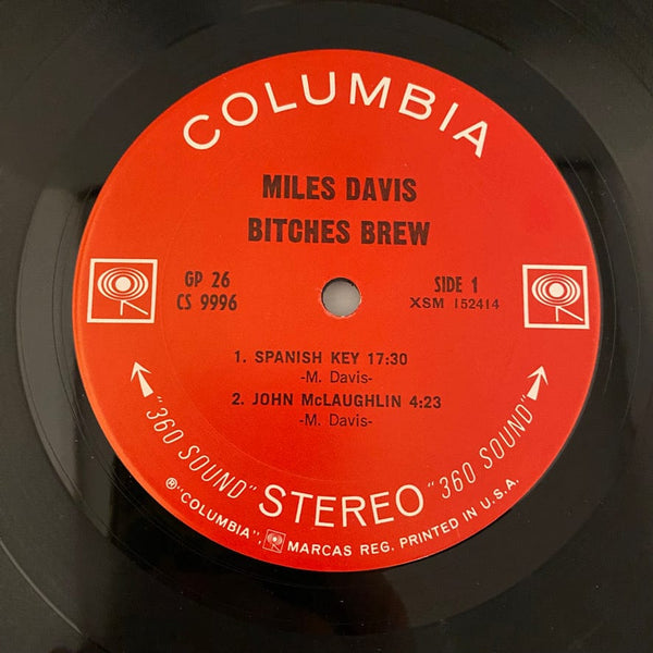 Used Vinyl Miles Davis – Bitches Brew 2LP USED NM/VG+ 1970 Pressing J070524-17
