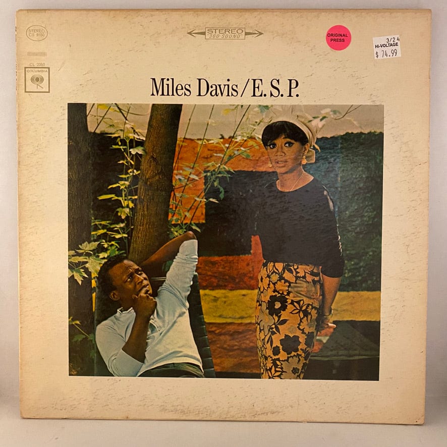 Miles Davis – E.S.P. LP USED VG+/VG Original Pressing – Hi-Voltage