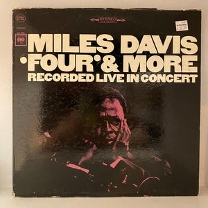 Used Vinyl Miles Davis – 'Four' & More - Recorded Live In Concert LP USED VG++/VG 1966 Pressing J060724-06