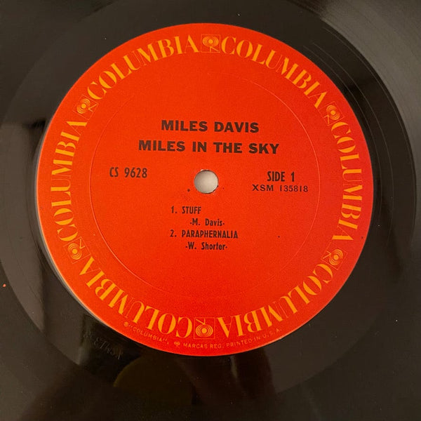Used Vinyl Miles Davis – Miles In The Sky LP USED NM/VG+ J060724-07