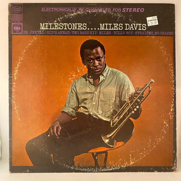 Miles Davis Milestones vinyl record shop LP