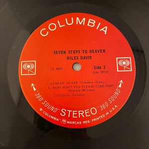 Used Vinyl Miles Davis – Seven Steps To Heaven LP USED VG+/VG 1963 Original Pressing J040724-03