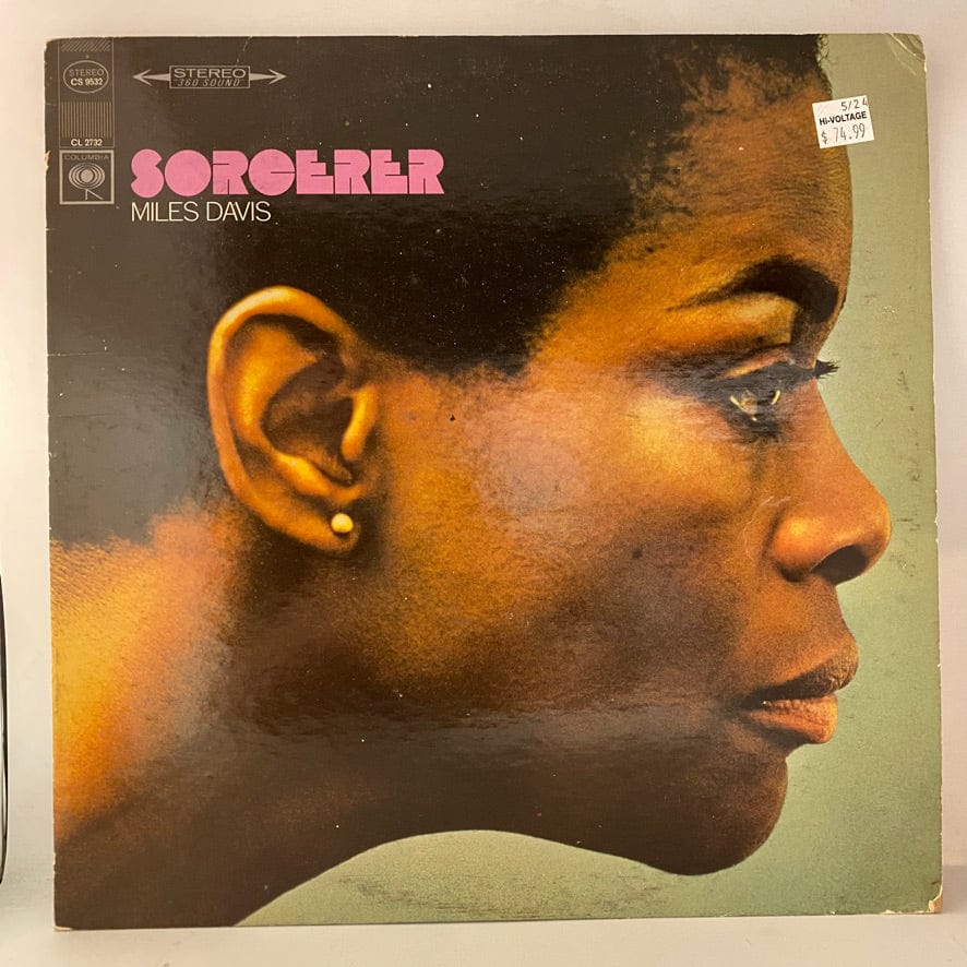 Miles Davis Sorcerer LP レコード Miles Davis – Sorcerer LP USED VG+/VG+ 1967 Pressing – Hi-Voltage