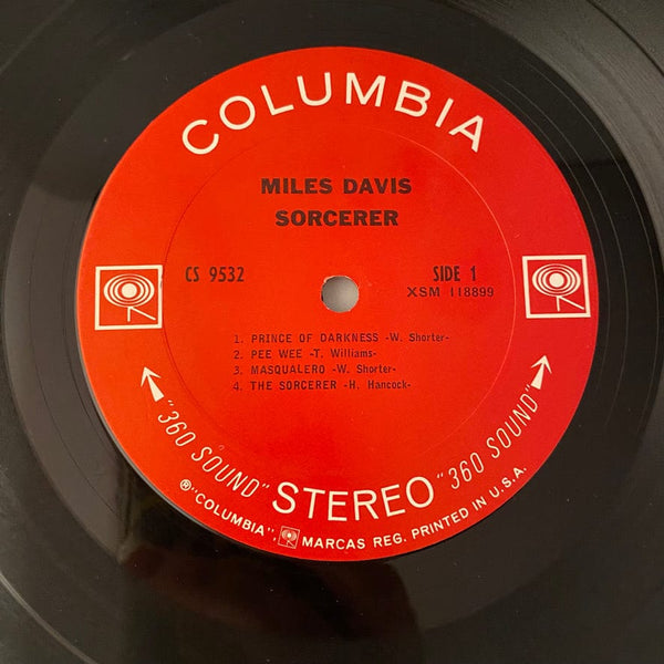 Used Vinyl Miles Davis – Sorcerer LP USED VG+/VG+ 1967 Pressing J060724-14