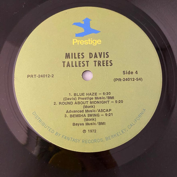 Used Vinyl Miles Davis – Tallest Trees 2LP USED NM/VG 1972 Pressing J060724-12