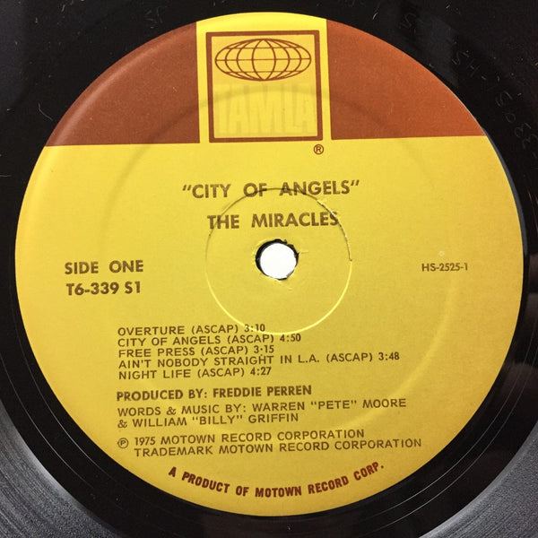 Used Vinyl Miracles - City of Angels LP VG++-VG++ USED 5368