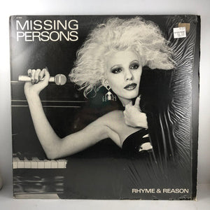 Used Vinyl Missing Persons - Rhyme & Reason LP VG++/VG++ USED I120521-032