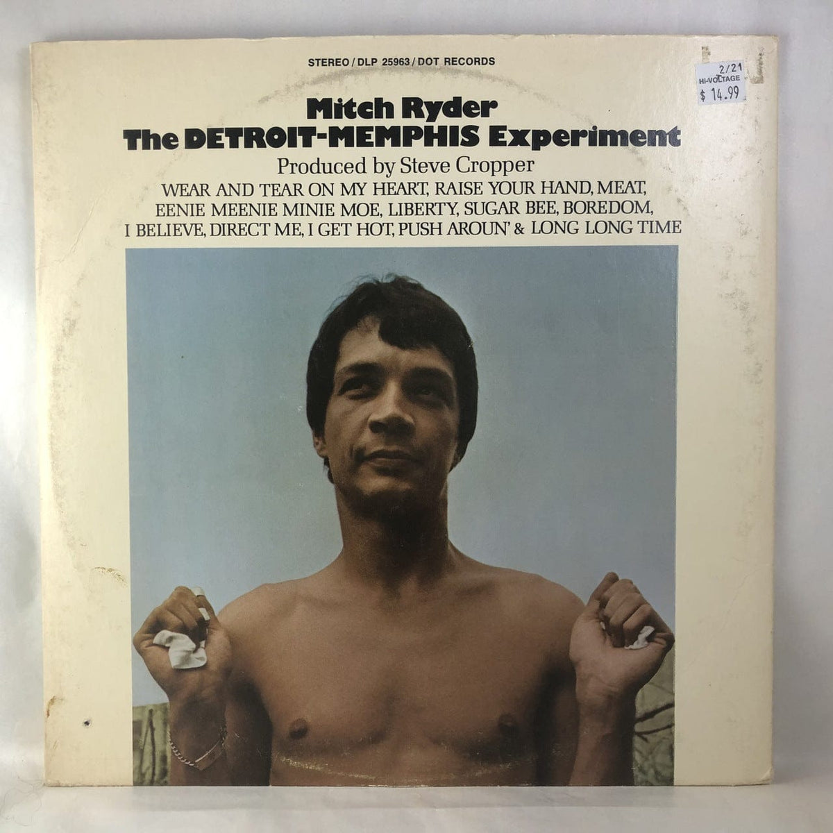 Mitch Ryder - The Detroit-Memphis Experiment LP NM-VG USED – Hi 