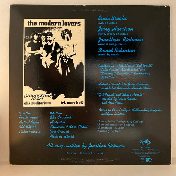 Used Vinyl Modern Lovers – The Modern Lovers LP USED VG++/VG+ 1978 Pressing J081824-22