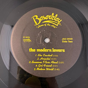 Used Vinyl Modern Lovers – The Modern Lovers LP USED VG++/VG+ 1978 Pressing J081824-22