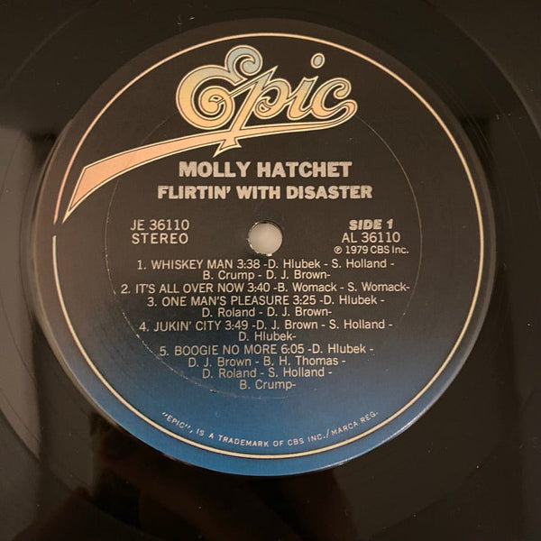 Used Vinyl Molly Hatchet – Flirtin' With Disaster LP USED VG++/VG+ J091023-07