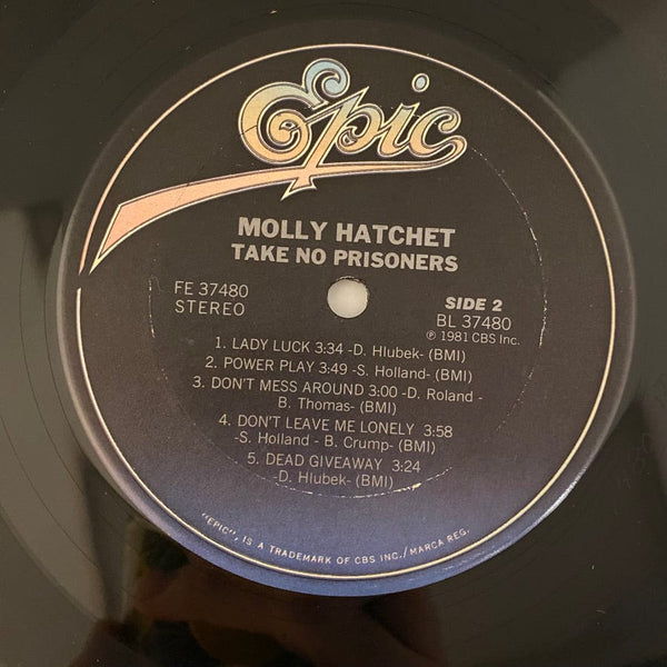 Used Vinyl Molly Hatchet – Take No Prisoners LP USED VG++/VG J020523-04