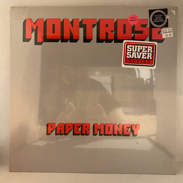 Used Vinyl Montrose – Paper Money LP USED NOS STILL SEALED J081524-17