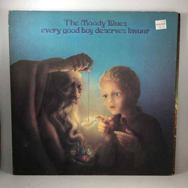 Used Vinyl Moody Blues - Every Good Boy Deserves Favour LP VG+/VG++ USED I010922-008