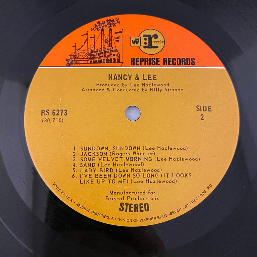 Nancy Sinatra & Lee Hazlewood – Nancy & Lee LP USED VG+/VG+ 1968