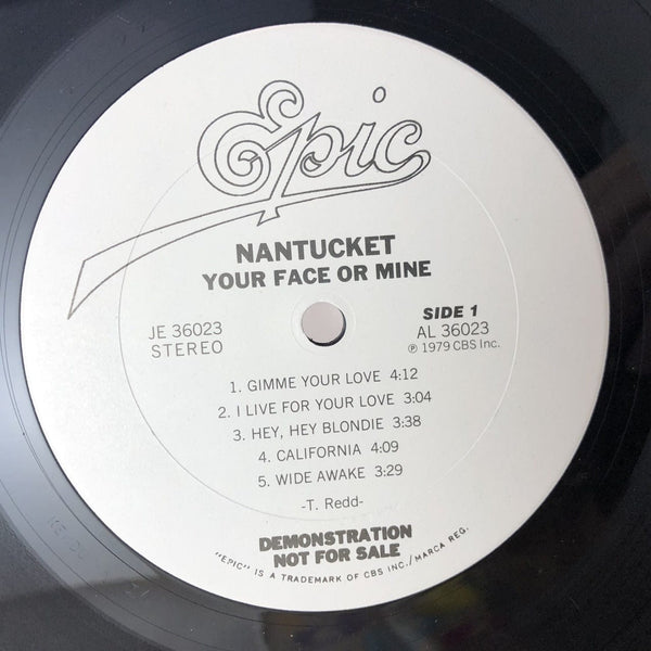 Used Vinyl Nantucket - Your Face Or Mine? LP Promo NM-NM USED 9736