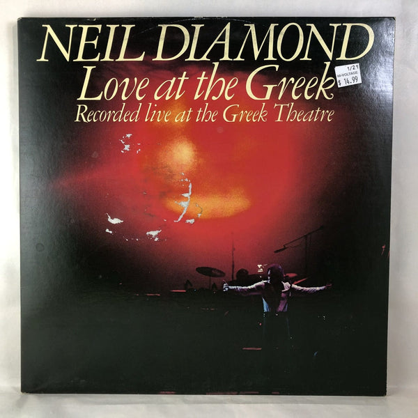 Used Vinyl Neil Diamond - Live at the Greek LP VG++-VG USED 9726