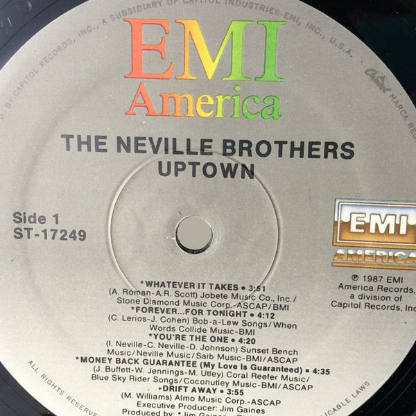 Used Vinyl Neville Brothers - Uptown LP VG++-NM USED 12170