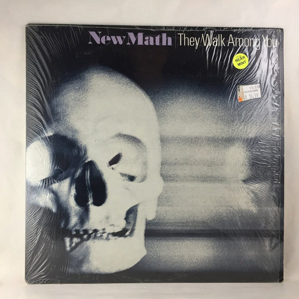 Used Vinyl New Math - They Walk Among You 12" EP 1981 NM-NM USED 8094