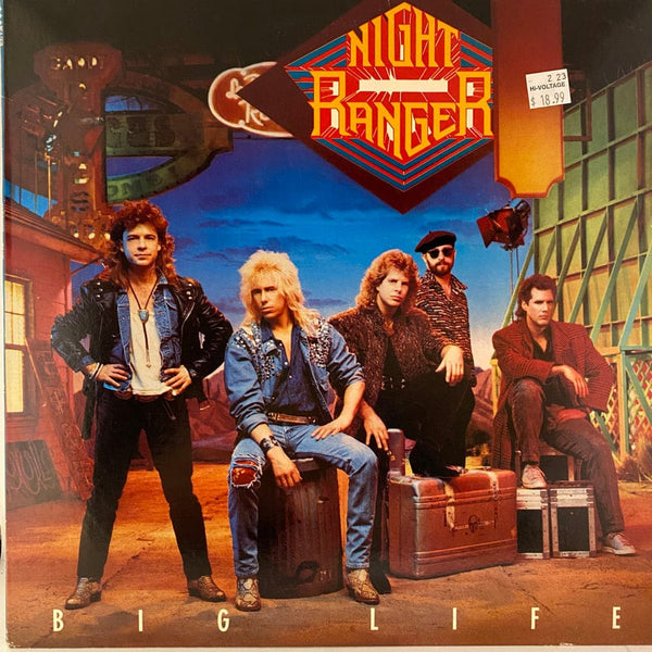 Used Vinyl Night Ranger – Big Life LP USED VG+/VG+ J020623-07