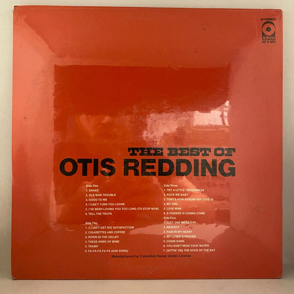 Used Vinyl Otis Redding – The Best Of Otis Redding 2LP USED NOS STILL SEALED J092324-03