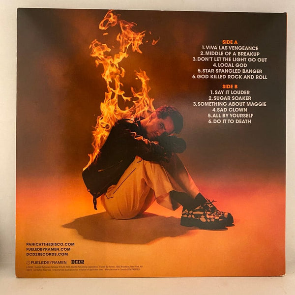 Used Vinyl Panic! At The Disco – Viva Las Vengeance LP USED NM/VG+ Orange Vinyl J072524-05