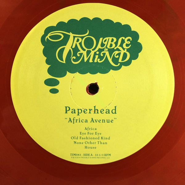 Used Vinyl Paperhead - Africa Avenue LP USED Near Mint Colored Vinyl 3683