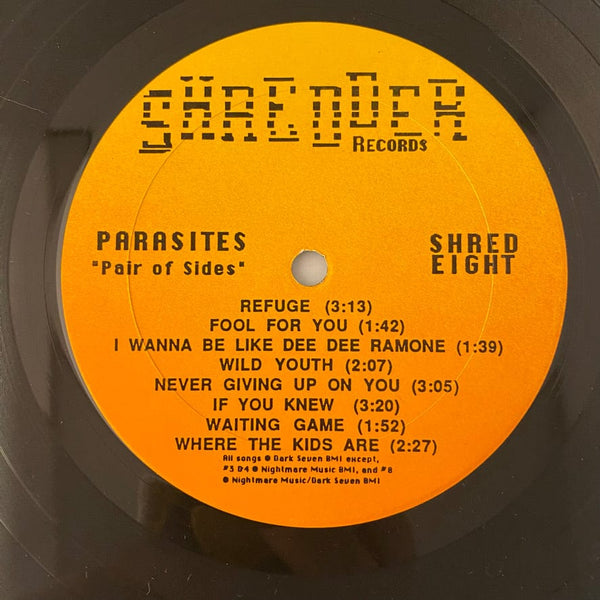 Used Vinyl Parasites – Pair Of Sides LP USED VG++/VG++ J013023-24