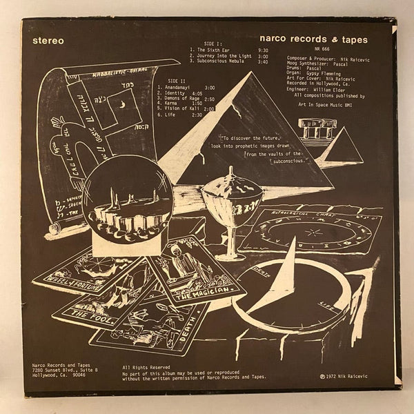 Used Vinyl Pascal – The Sixth Ear LP USED VG+/VG 1972 Pressing J082424-02