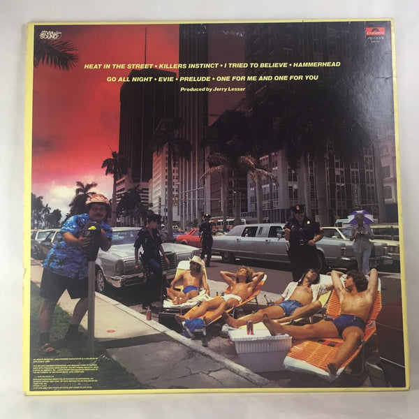 Used Vinyl Pat Travers - Heat In The Street LP VG+-VG++ USED 8423