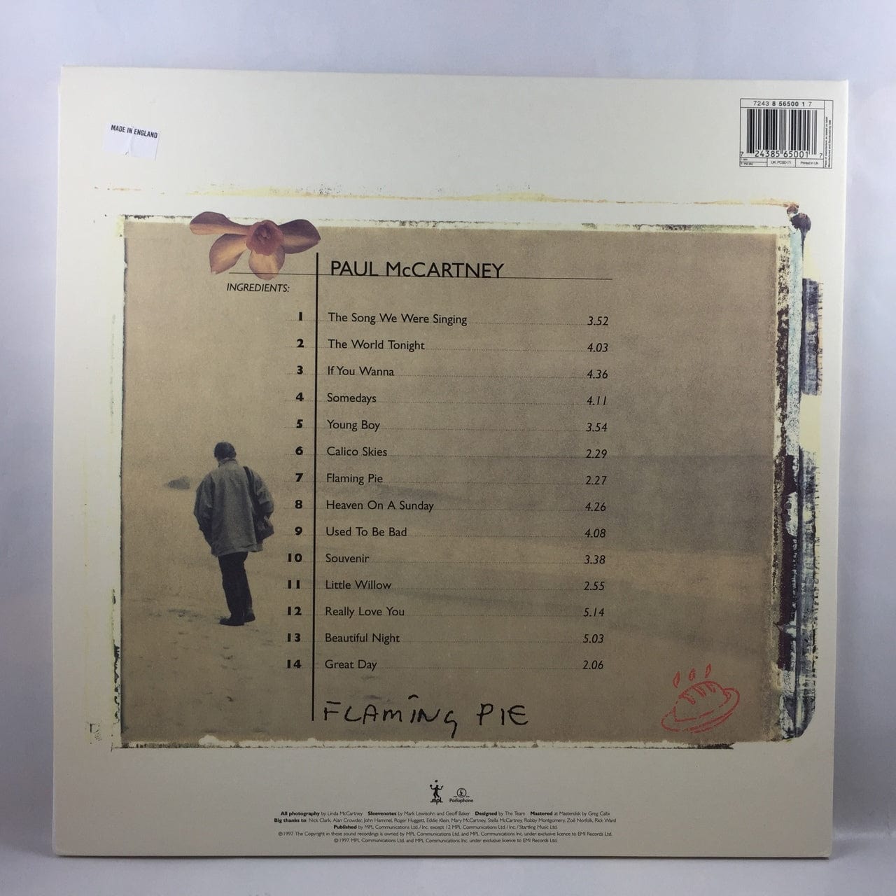Paul McCartney - Flaming Pie LP Original Pressing UK Import VG++-