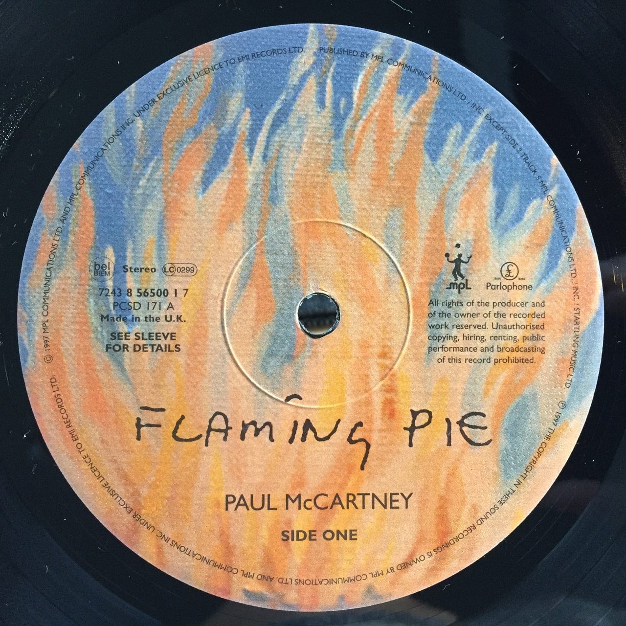 Paul McCartney - Flaming Pie LP Original Pressing UK Import VG++-